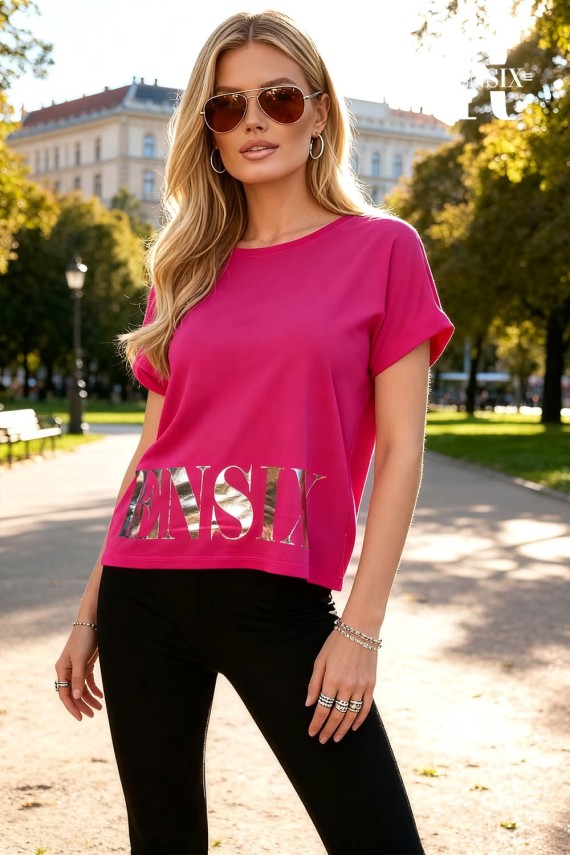 Rensix lezser bővebb fazonú felsők menta, pink, bézs,  világoskék,  sárga, királykék,  fekete színben 