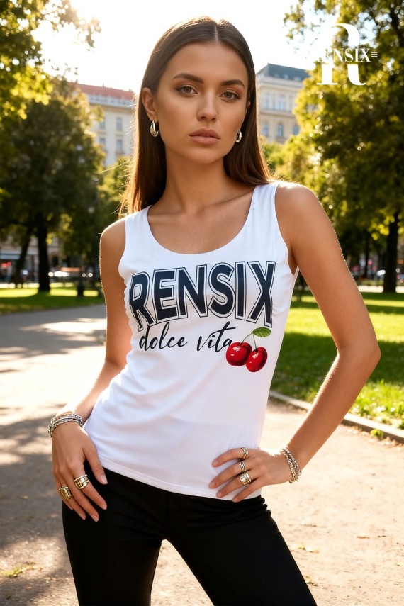 Rensix fehér trikó 