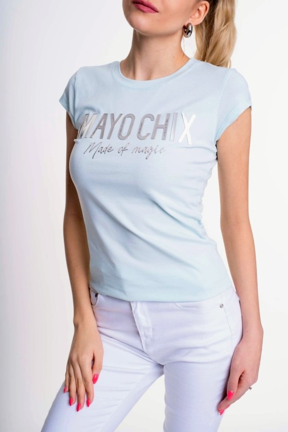 Mayo chix Light vízkék színű póló 