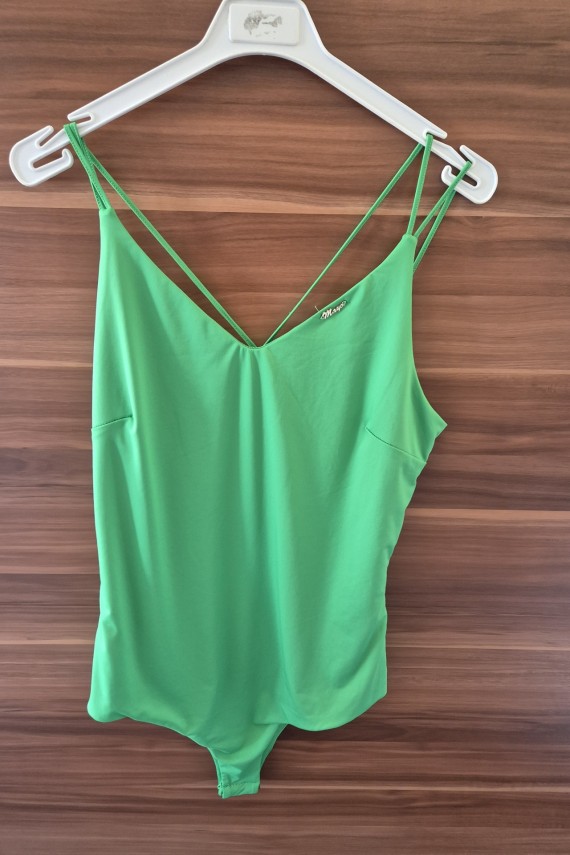 Mayo chix Yvonne body zöld  színben 