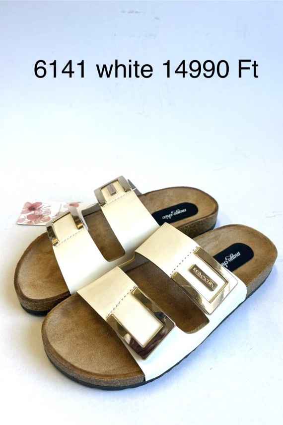 Mayo chix 6141 white papucs 