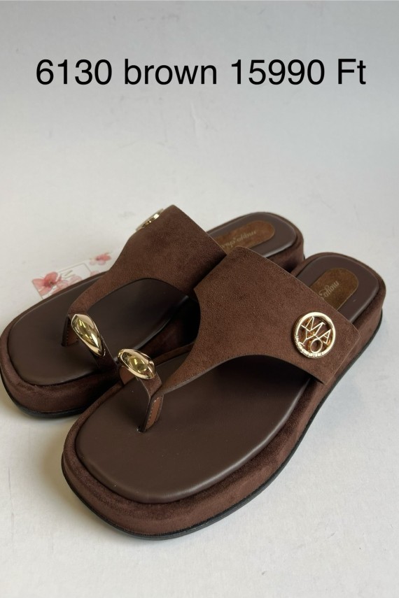 Mayo chix 6130 brown papucs 