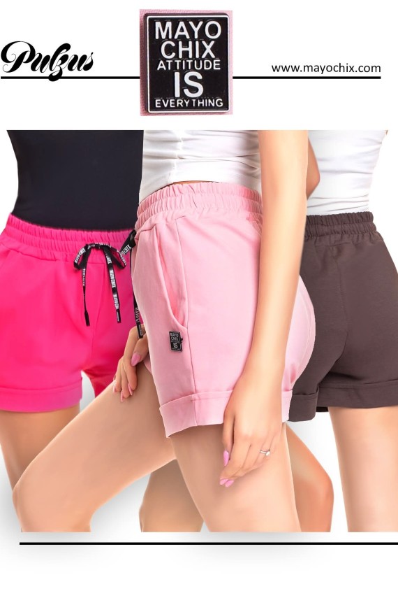 Mayo chix Pulzus short khaki színben 