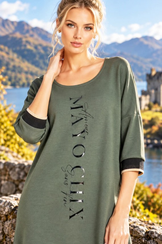 Mayo chix Natasha ruha khaki, barna színben 