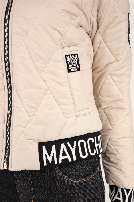 Mayo chix Dean jacket fangó/barnás színben 