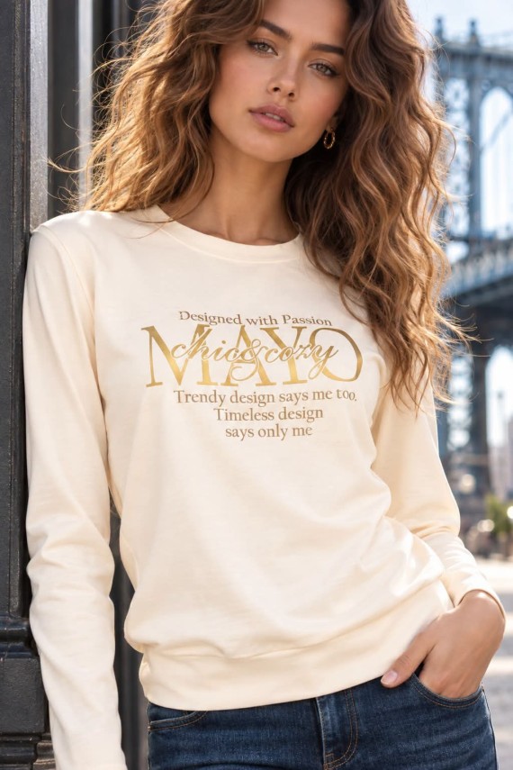 Mayo chix Pilar felső  fekete színben 