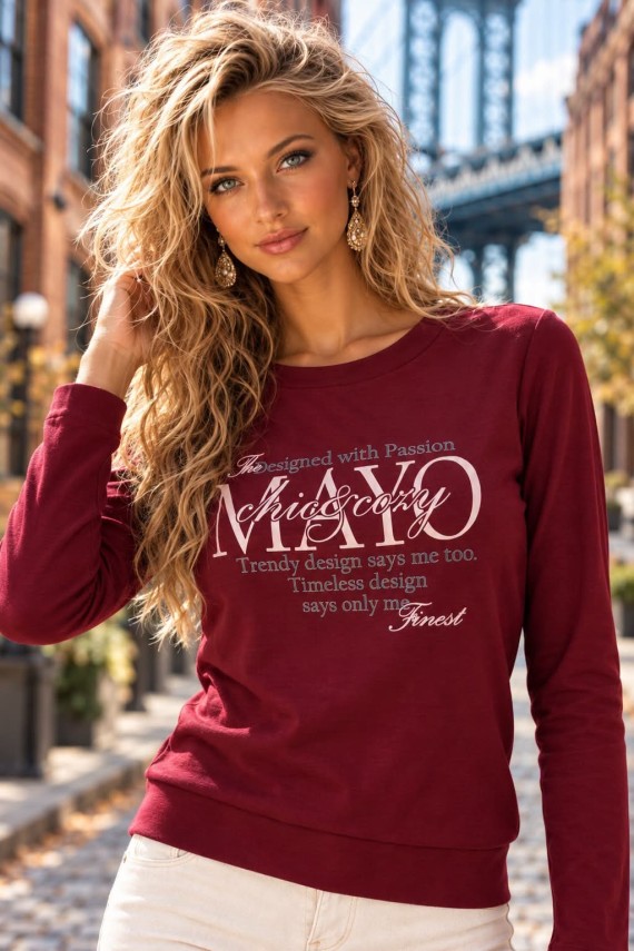 Mayo chix Pilar felső  fekete színben 