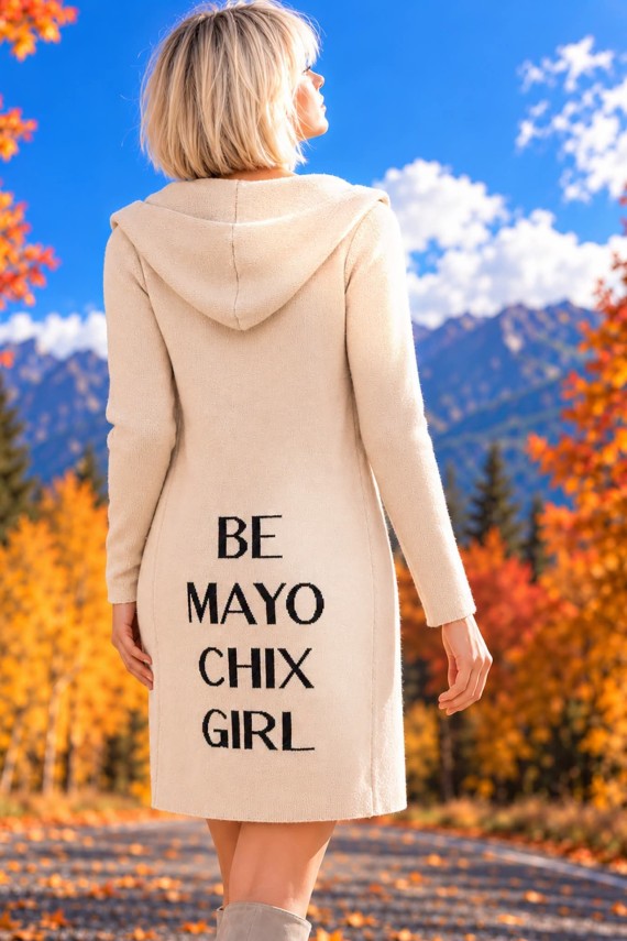Mayo chix Girl kardigán rózsaszín  színben 
